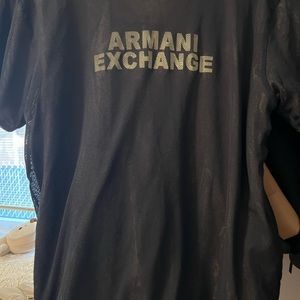 Armani Exchange mesh top
